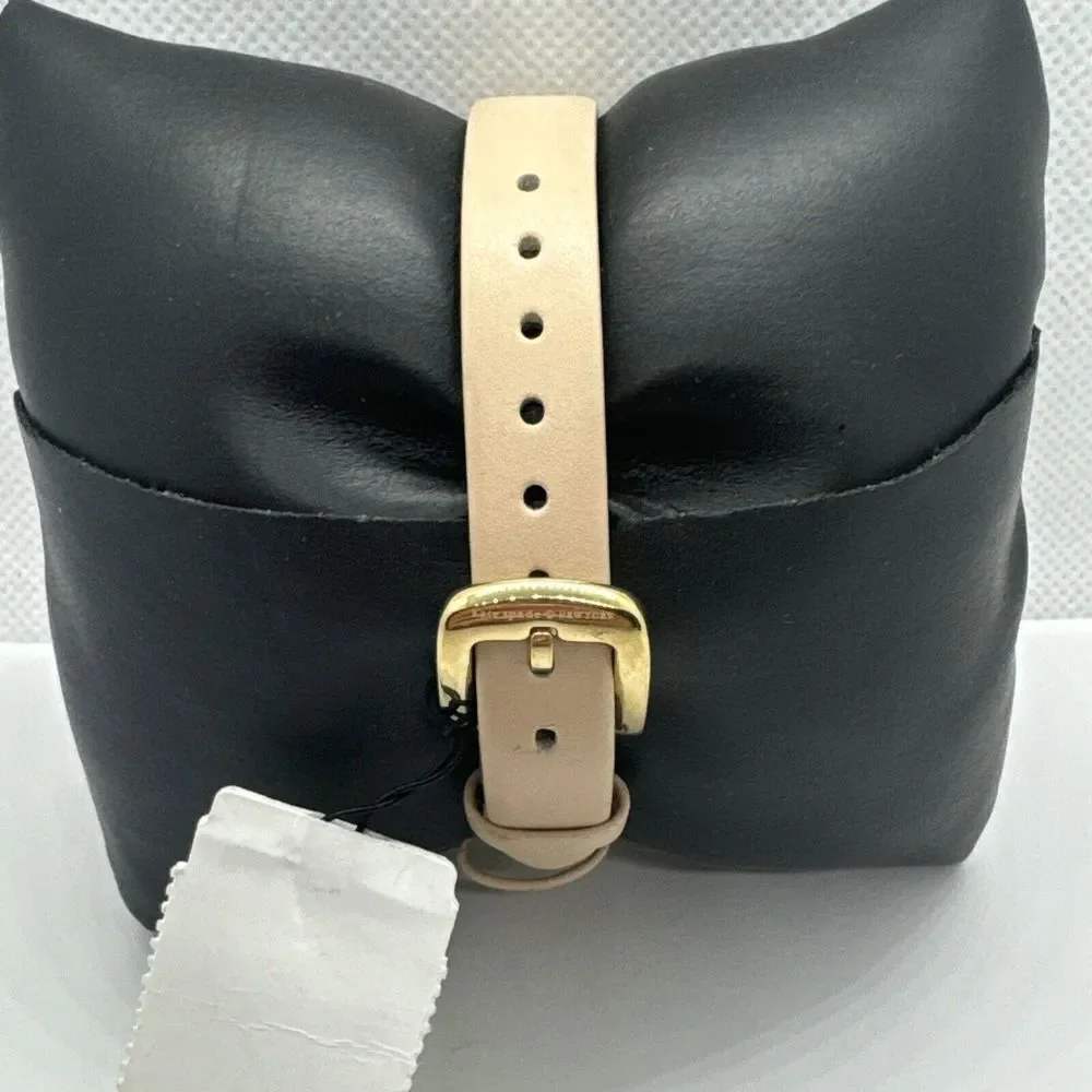 Kate Spade Holland KSW1281 Women's Pink Leather Strap Analog Dial Watch JNA462